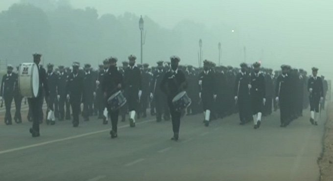 Indian Navy begins preparations for Republic Day at Rajpath