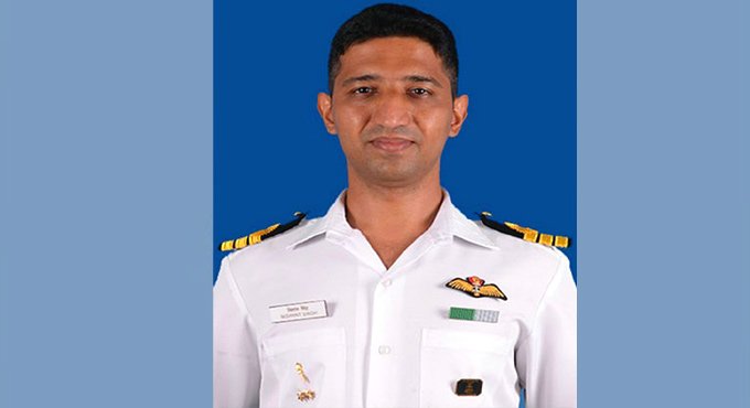 Indian Navy bids farewell to fighter pilot Nishant Singh