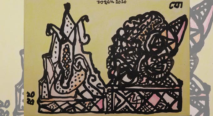 Jogen Chowdhury to exhibit pandemic-era art virtually