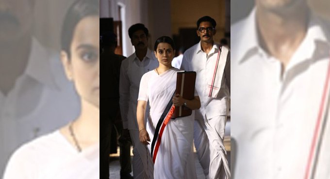 Kangana Ranaut shares stills from Thalaivi