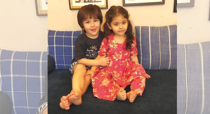 Kareena Kapoor treats fans to adorable picture of Taimur with Inaaya