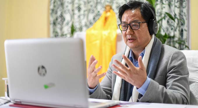 Rijiju inaugurates KISCE in Telangana