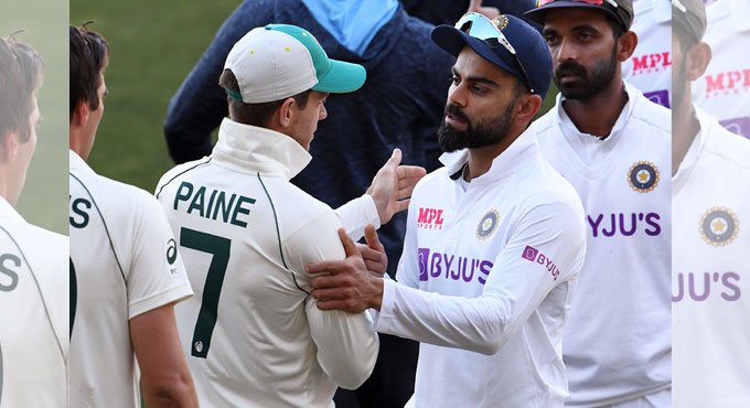 After pep talk, Kohli leaves for India