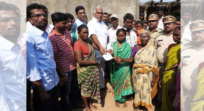 Konappa promises help to kin of tiger attack victim