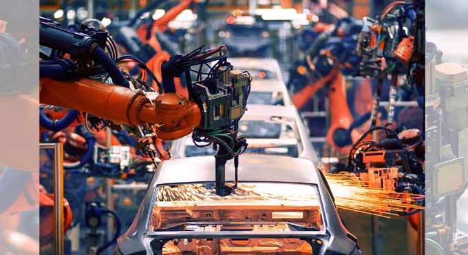 Sales contraction eases for manufacturing sector