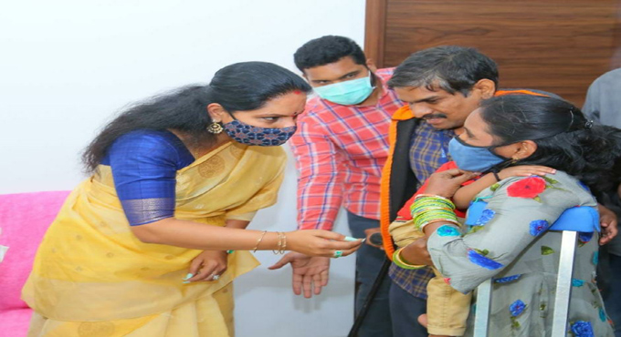 TRS Government ensured life of dignity for differently-abled: Kavitha