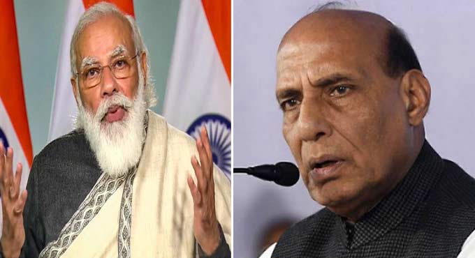 PM Modi, Defence Minister extend greetings on Navy Day