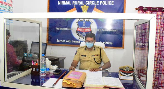 Nirmal police asked to use modern technology to prevent crimes