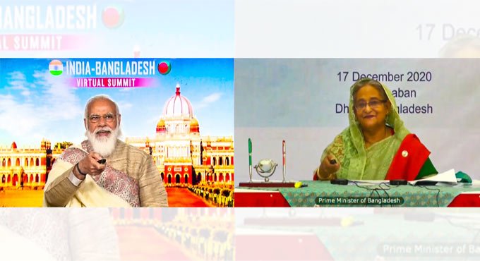 India, Bangladesh ink 7 pacts; restore cross-border rail link