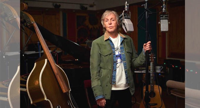 Paul McCartney says working on an album during lockdown saved him