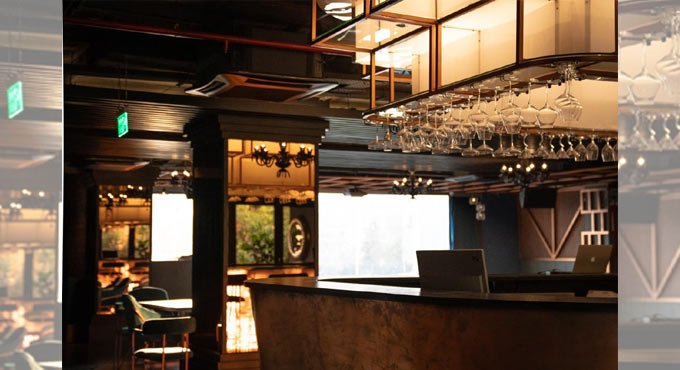 For world-class cocktails