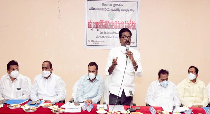 NSP water for yasangi crops from Dec 15: Puvvada