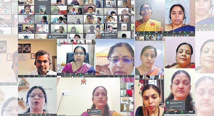 Kids take part in Matho-e-Magician with zeal