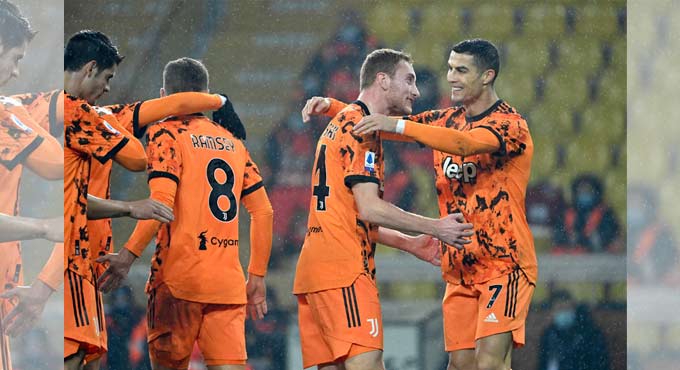 Ronaldo inspires Juventus to crush Parma in Serie A