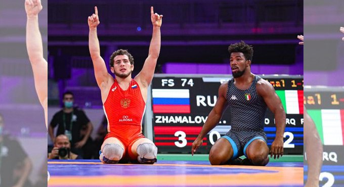 Russia claim four freestyle wrestling golds at Individual WC