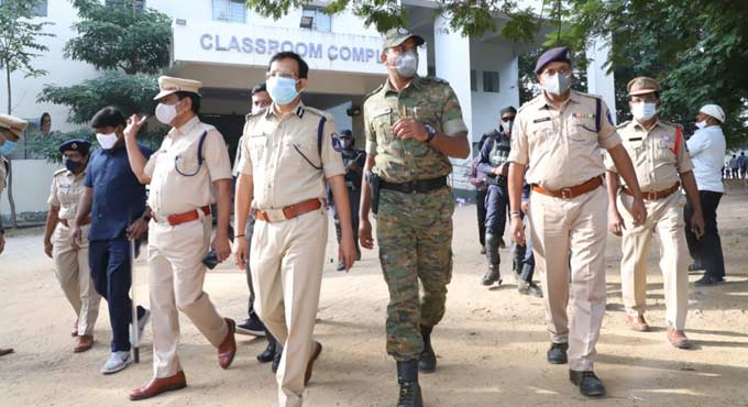 GHMC Polls: Sajjanar inspects security at counting centres