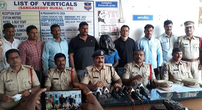 Sangareddy Police crack rape-murder case