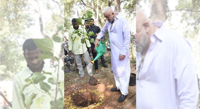 Sanjay Dutt takes up Green India Challenge