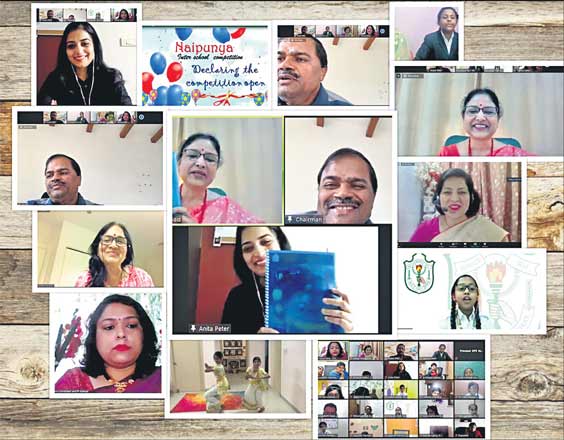 Extravaganza at Naipunya inter-school fest