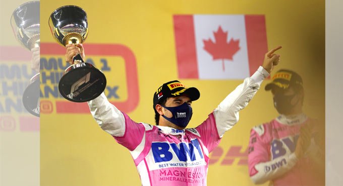 Sergio Perez takes sensational maiden win in Sakhir GP