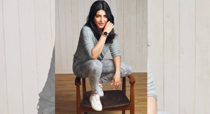 Shruti had fun working on ‘Krack’