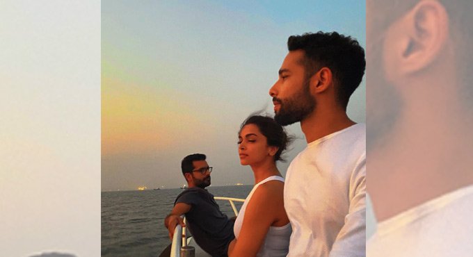 Siddhant Chaturvedi posts sunset view