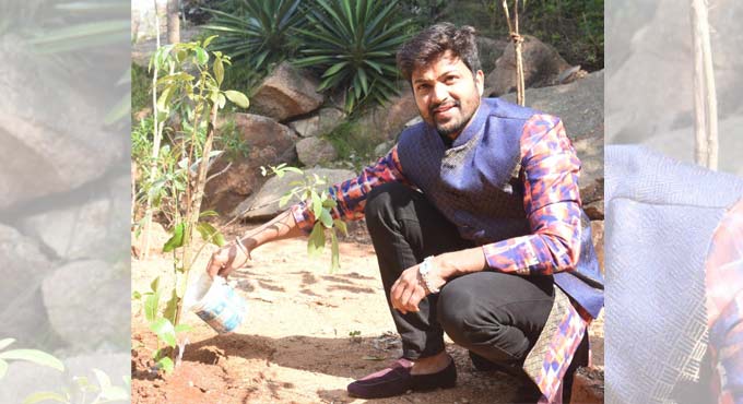 Sohel of Bigg Boss 4 fame takes up Green India Challenge
