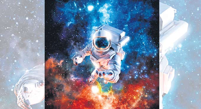 Spacesuits that astronauts wear