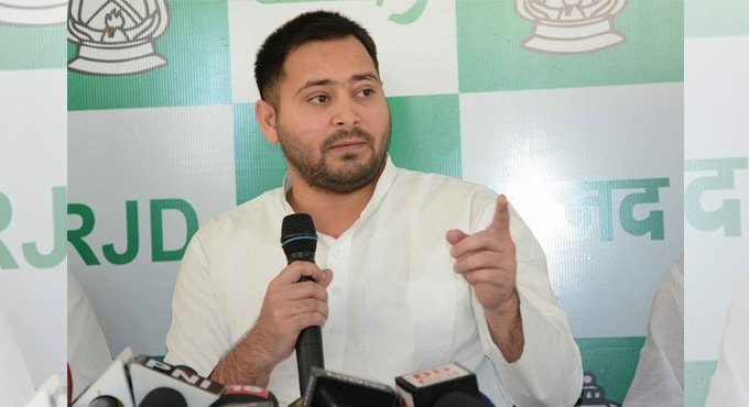 Tejashwi slams Centre for not inviting RJD to all- party meeting