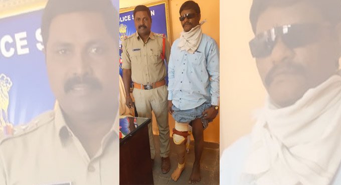 Tiryani Police turn good samaritans, donates artificial limb to daily wager