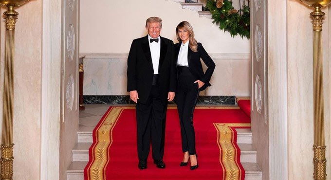 Trump, Melania tout Covid-19 vaccine as ‘Christmas miracle’