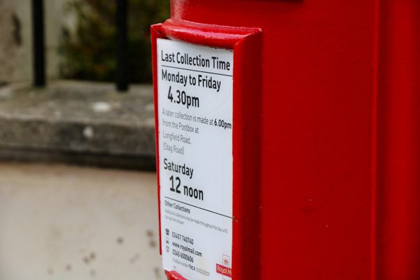 UK Royal Mail deliveries affected by travel bans