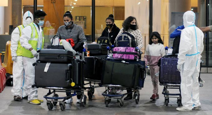 20 passengers from London test Covid positive