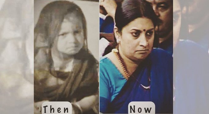Minister Smriti Irani introduces her ‘Don’t Angry Me Look’