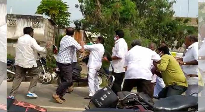 YSRCP workers clash after local MLA’s program concludes in Krishna