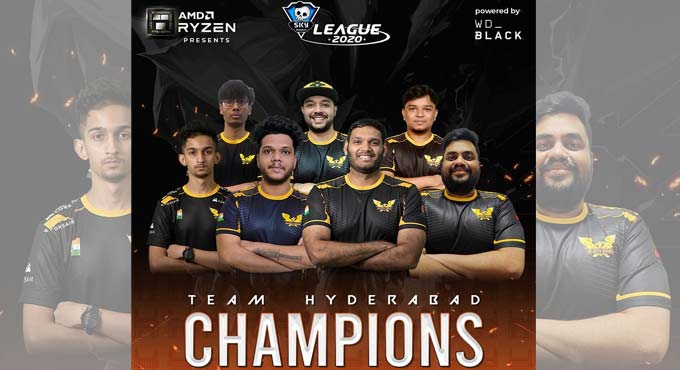 Team Hyderabad wins e-sports league