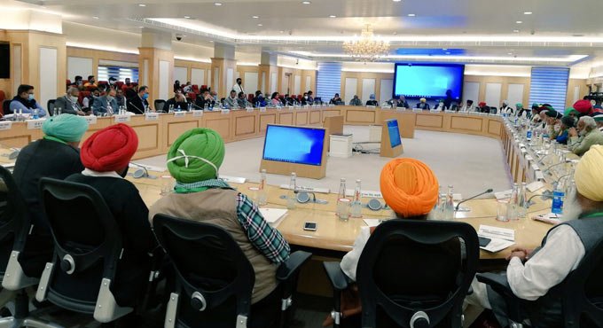 Farmer leaders threaten to walk out from meeting if demands not met