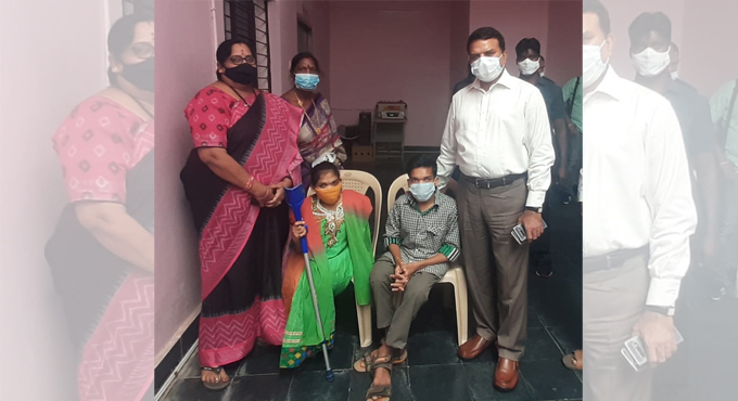 Kothagudem Collector comes to the rescue of PwD siblings, approves pension