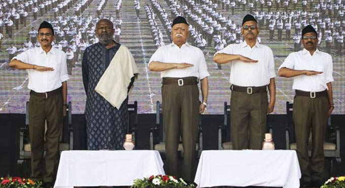 Mohan Bhagwat, the RSS chief