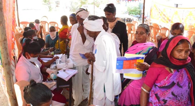 Health camp held for tribals in Nirmal