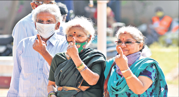 GHMC polls see low voter turnout