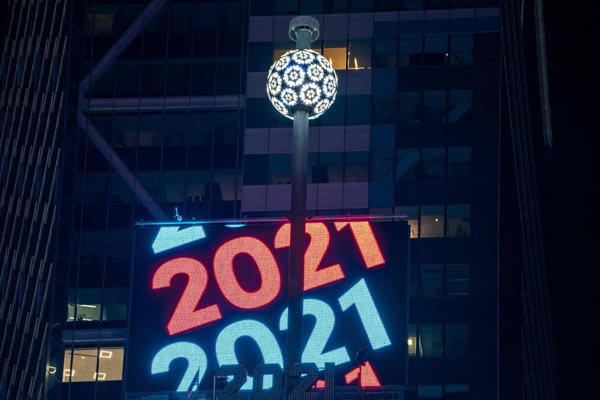 Virtual Times Square Ball