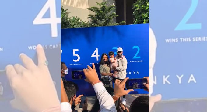 Red carpet welcome for Rahane as team arrives home