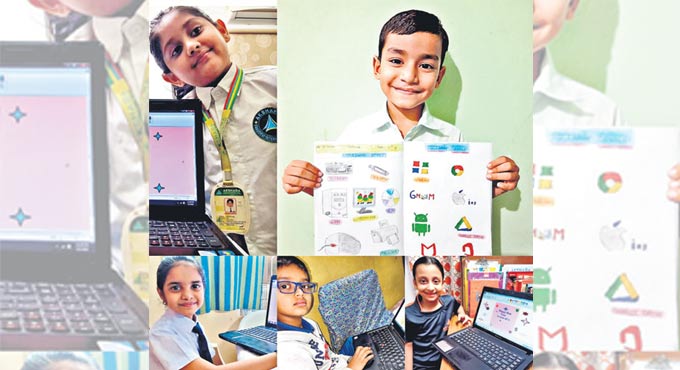 Students of Akshara Vaagdevi International School go tech-savvy at IT Fest