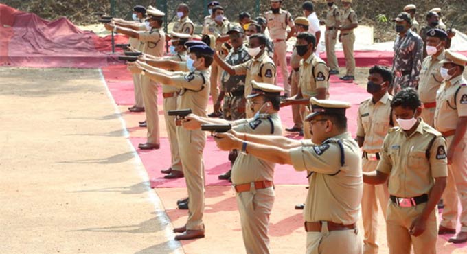 Annual firing practice held at TSPA
