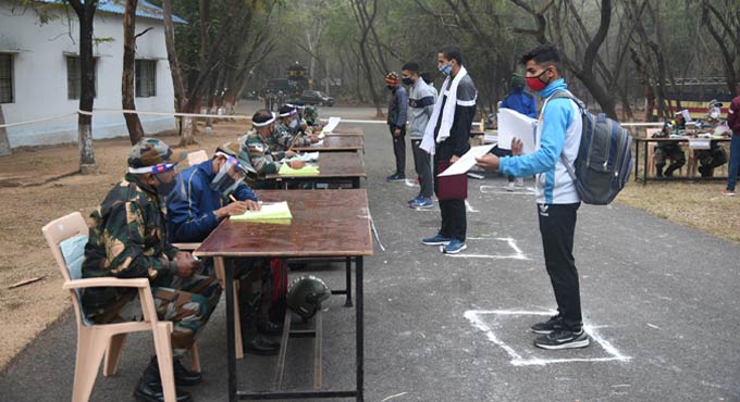 Army Recruitment Rally evokes good response in Hyderabad