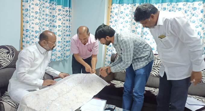 MP Bandi Sanjay reviews NH expansion works in Karimnagar