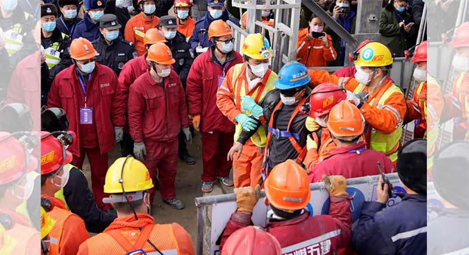 10 dead, one still missing in China’s gold mine blast