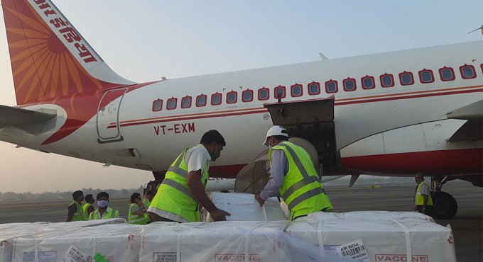 India dispatches Covishield vaccines to Bangladesh, Nepal