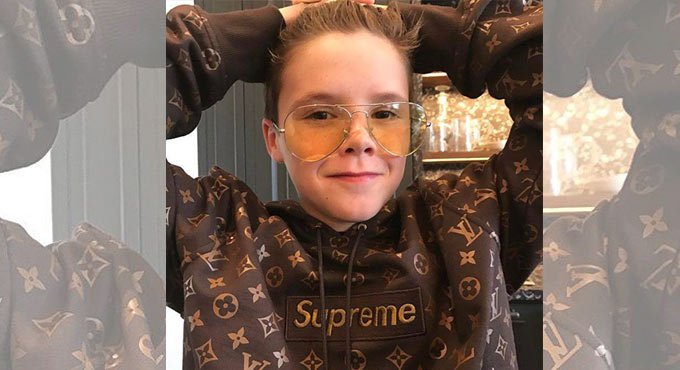Cruz Beckham puts up hoodie for $150,000 auction